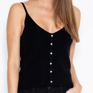 Revolve One Grey Day Navy Blue Sterling Cami Top